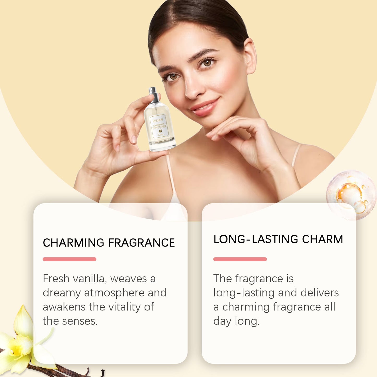 Vanilla Body Hair Perfume