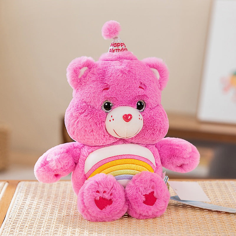 Rainbow Bear Plush Doll