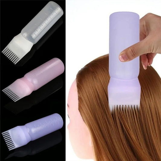 Shampoo Bottle Oil Comb 120ML