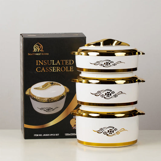 3-Piece Insulated Food Container Set