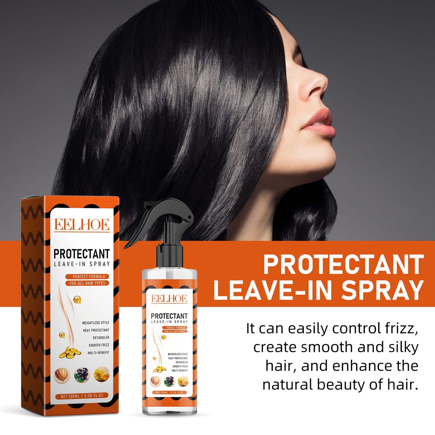 Heat Protectant Leave-In Spray