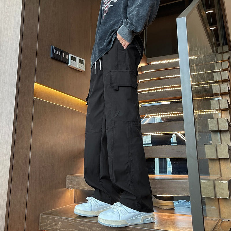 Military green cargo pants