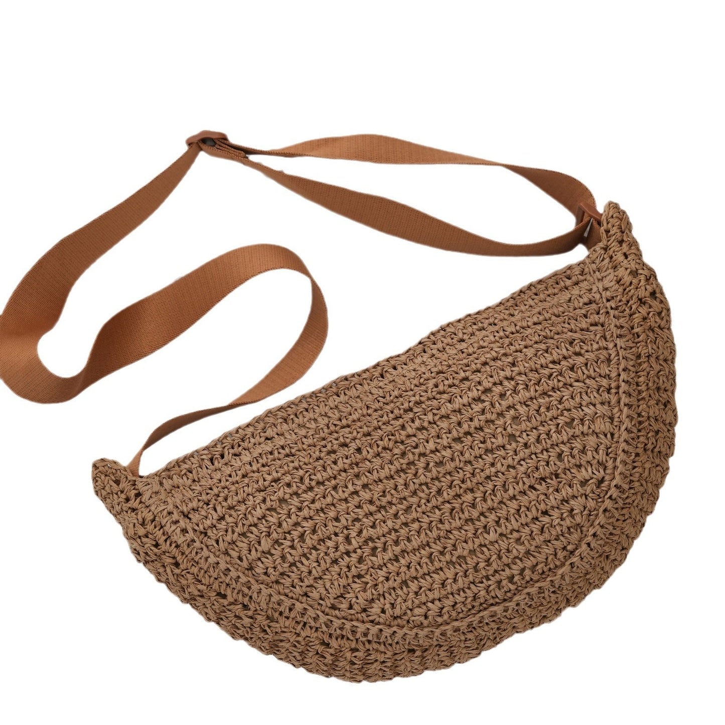 Woven Dumpling Bag
