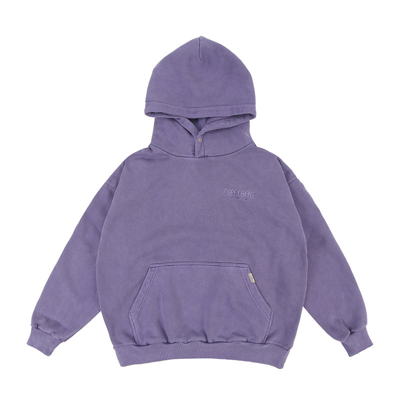 Solid Washed Heaveyweight Hoodie