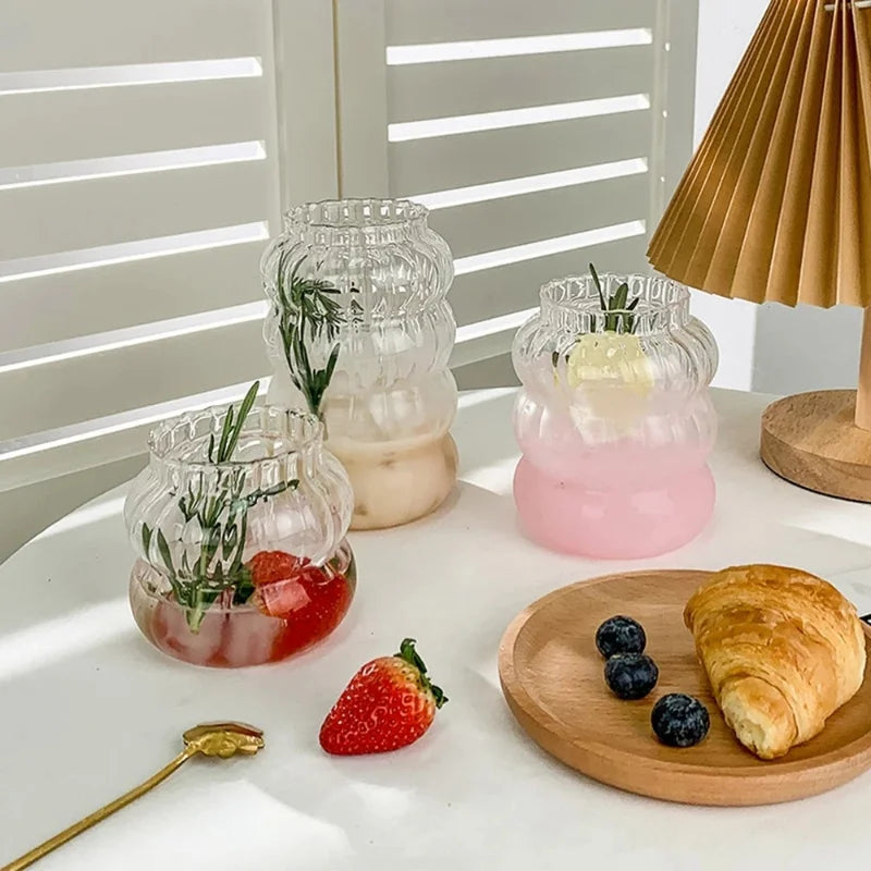 Thickened high borosilicate glass cup