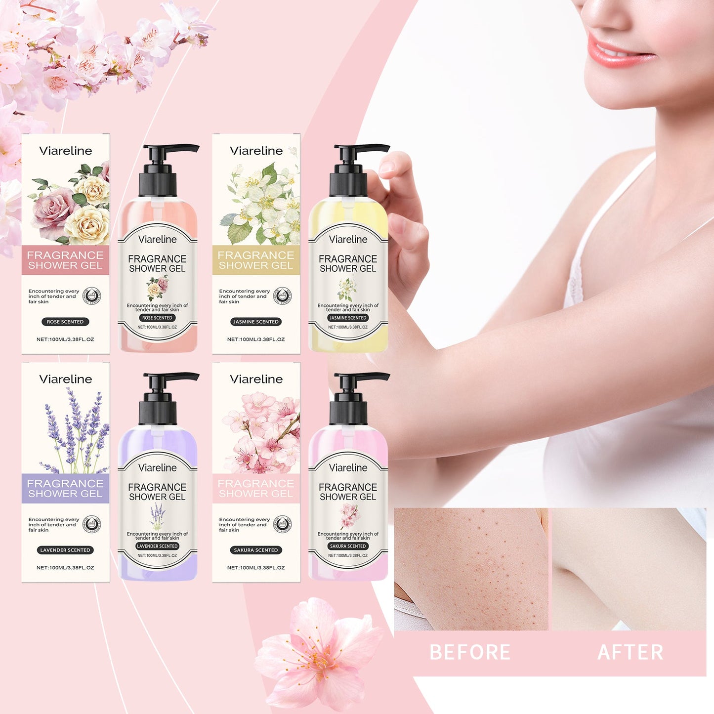 Viaeline Fragrant Body Wash