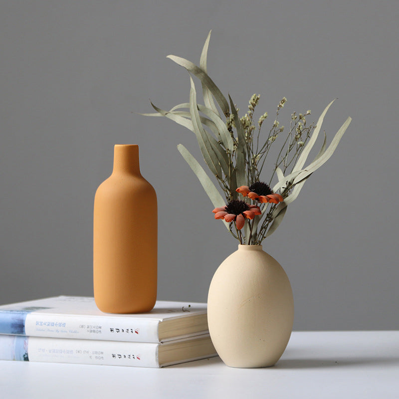 Ceramic vase three piece set