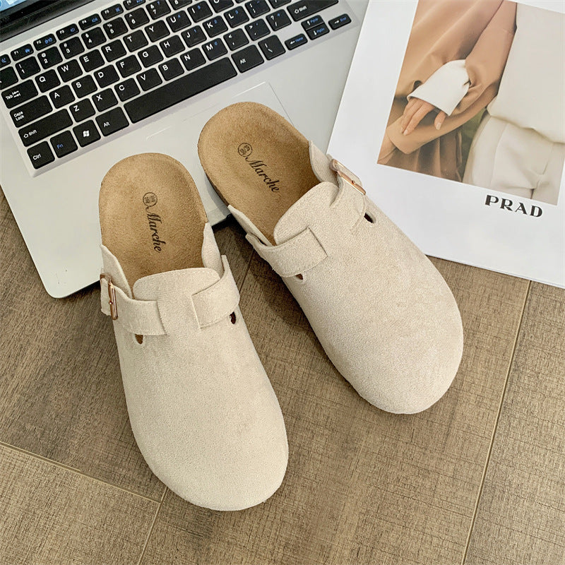 Thick-soled Slip-on Sandals