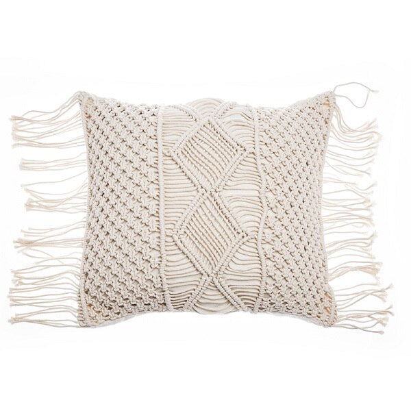 Nordic Cushion Cover with Tassel