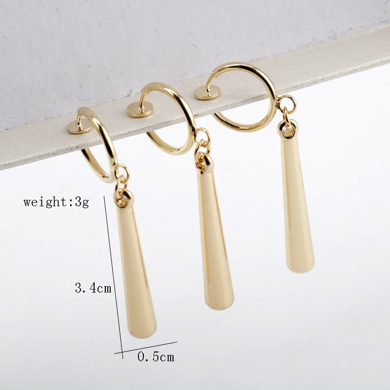 Anime peripheral earrings