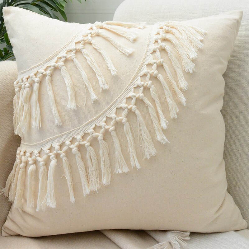 Tassels Cushion Cover