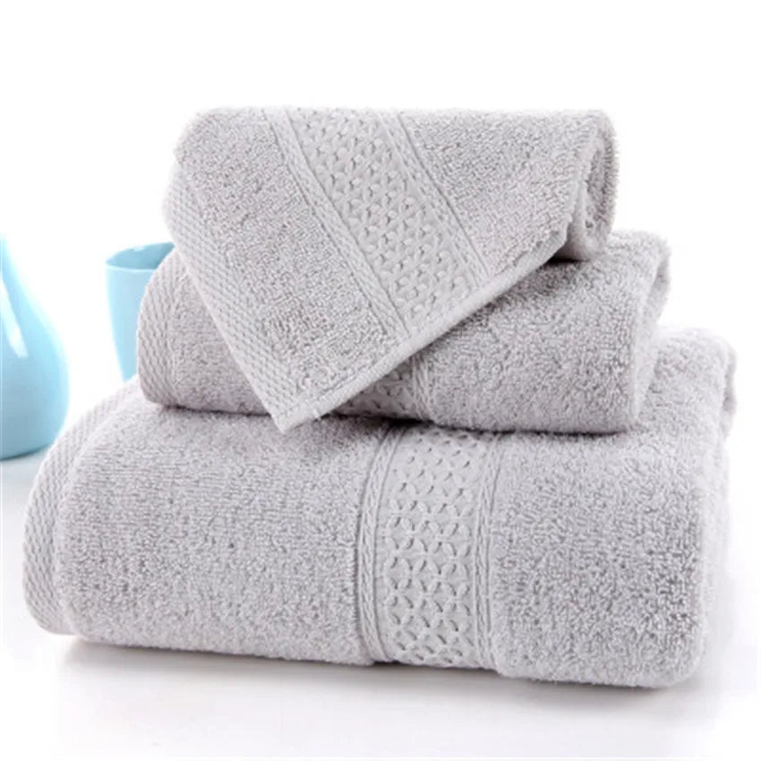 3pcs Cotton Bath Towels