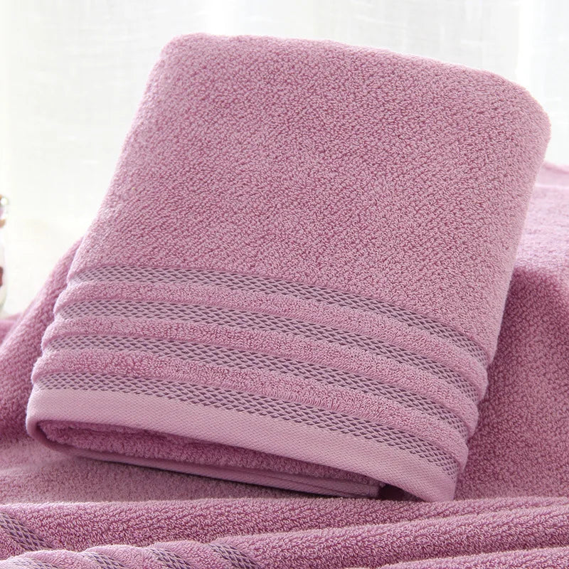 New Stripe Cotton Towel Bath
