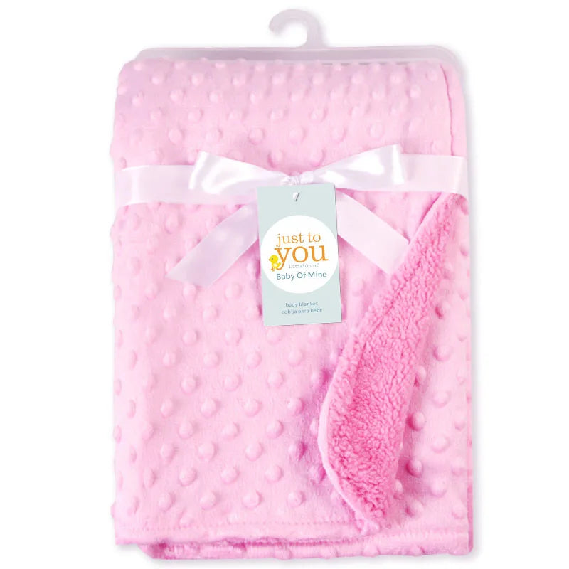 Swaddling Newborn Thermal Soft Fleece Blanket