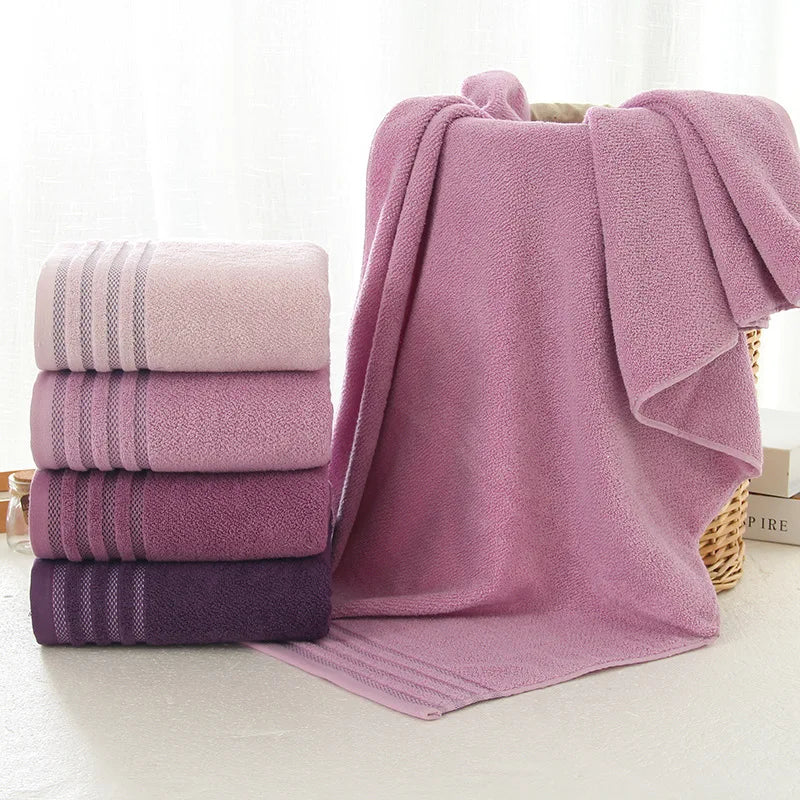 New Stripe Cotton Towel Bath