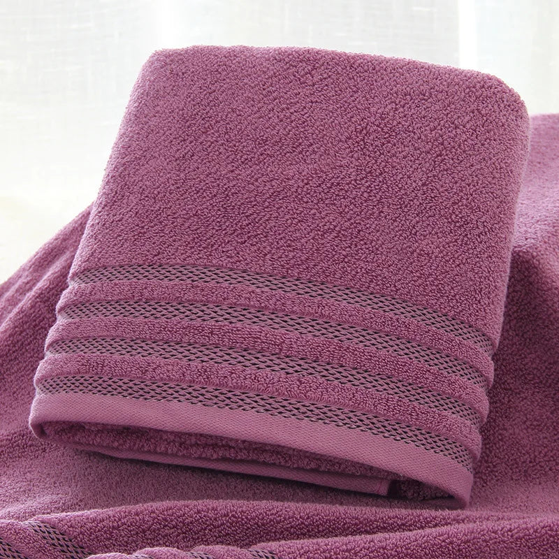 New Stripe Cotton Towel Bath
