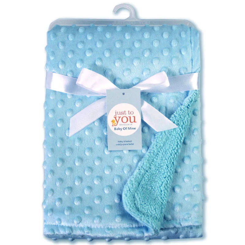 Swaddling Newborn Thermal Soft Fleece Blanket