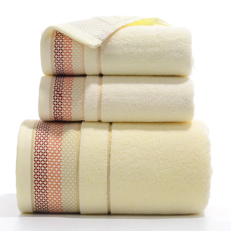 3 Piece Set Bath Towel