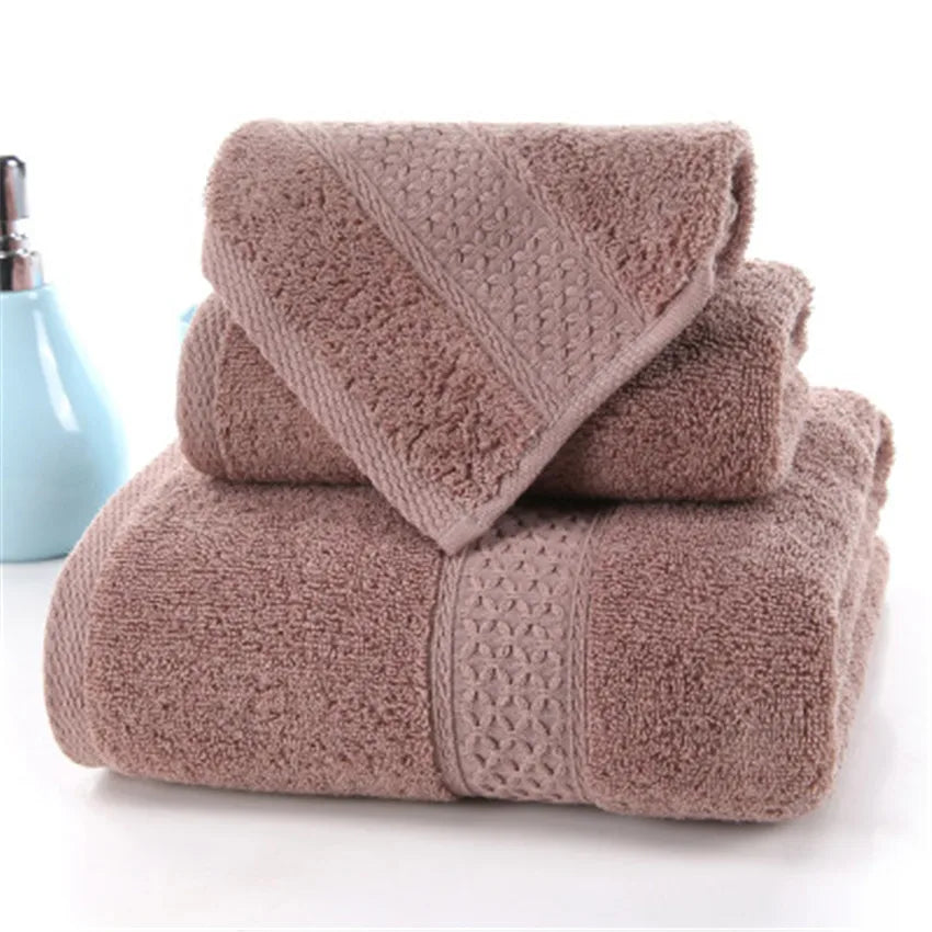 3pcs Cotton Bath Towels